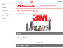 Tablet Screenshot of hifi-filter.com
